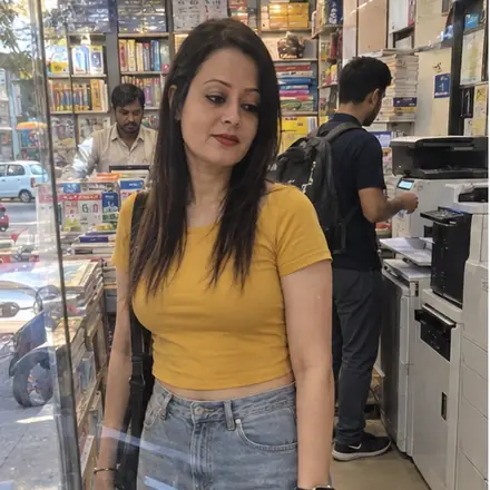 Payal, who books escorts in Ranchi